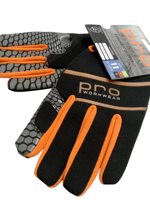 RĘKAWICE MONTERSKIE PREMIUM BLUEWEAR PRO WORKWEAR ROZM.11