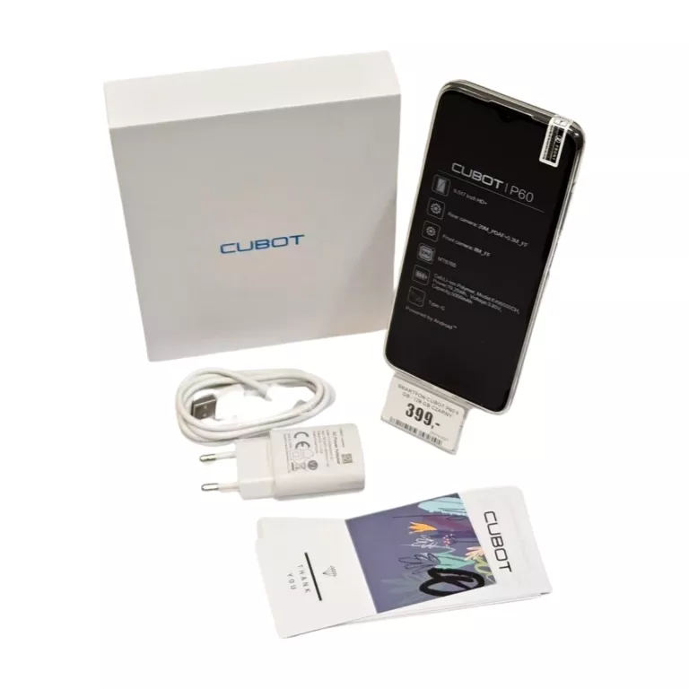 SMARTFON CUBOT P60 6 GB / 128 GB CZARNY