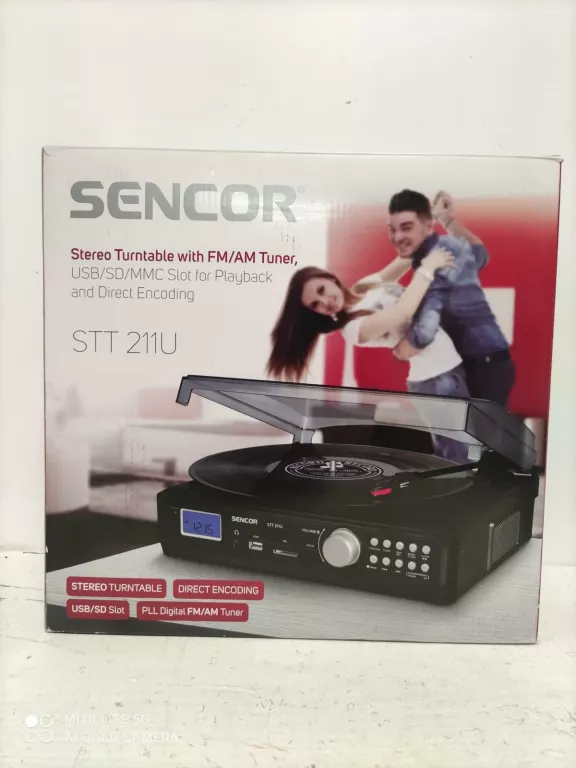 GRAMOFON STT 211U SENCOR