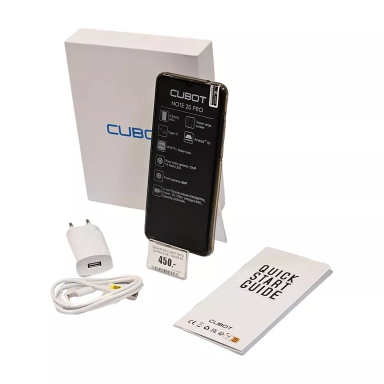 SMARTFON CUBOT NOTE 20 PRO 8 GB / 128 GB 4G (LTE) CZARNY