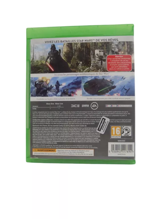 GRA NA XBOX ONE STAR WARS BATTLEFRONT
