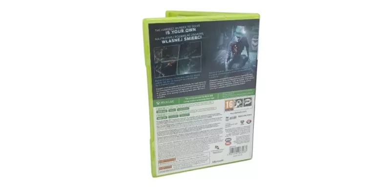 GRA DO XBOX 360: MURDERED: ŚLEDZTWO ZZA GROBU