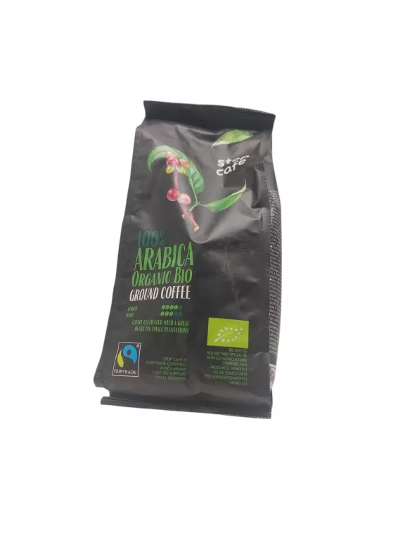 KAWA MIELONA 250 G ARABICA ŚWIEŻO PALONA 100% BIO ORGANIC