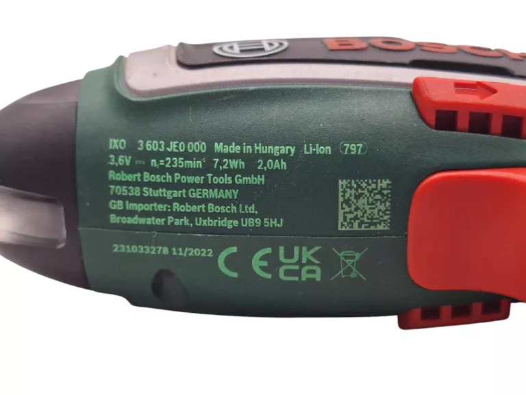 SZLIFIERKA KĄTOWA BOSCH UNIVERSALGRIND 750-125 + BOSCH IXO MINI WKRĘTARKA