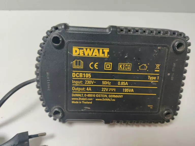 WKRĘTARKA DEWALT DCD 730 + AKU 1.5 AH + ŁADOWARKA