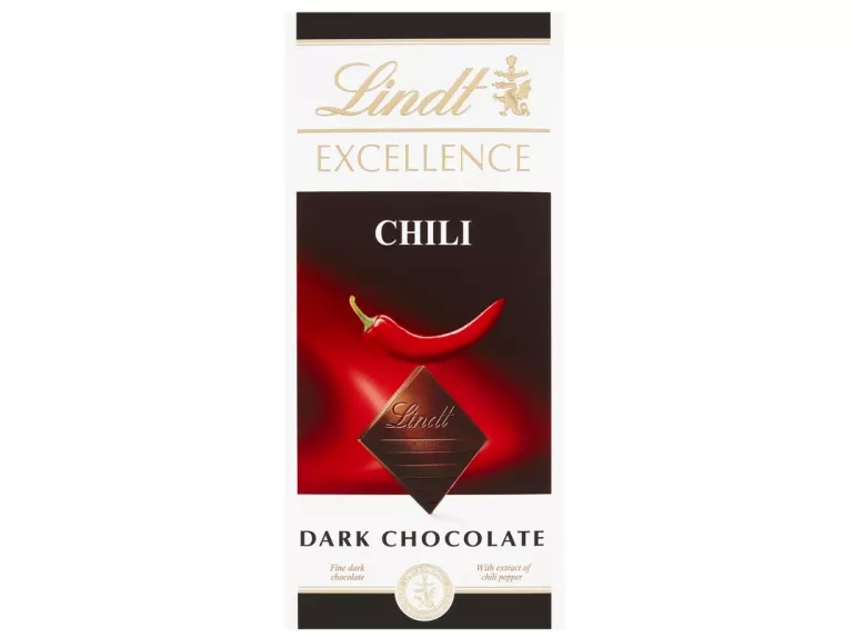 LINDT EXCELLENCE CZEKOLADA CIEMNA DARK CHILI 100G