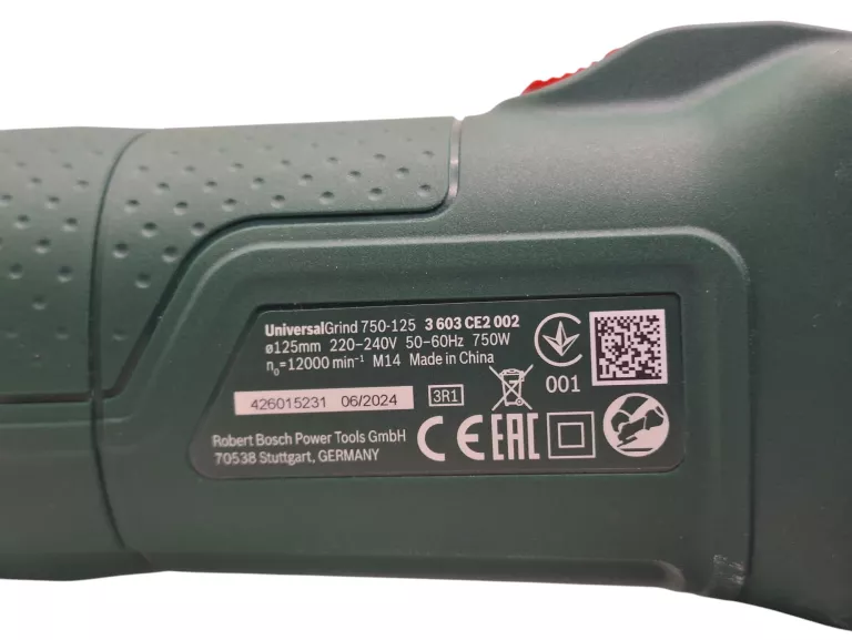 SZLIFIERKA KĄTOWA BOSCH UNIVERSALGRIND 750-125 + BOSCH IXO MINI WKRĘTARKA