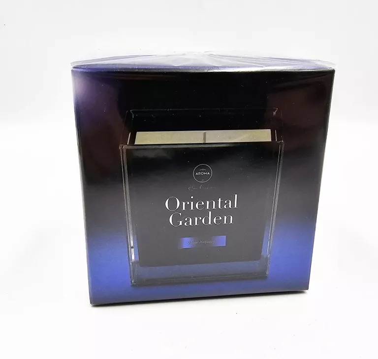 ŚWIECA ZAPACHOWA W SZKLE AROMA HOME ORIENTAL GARDEN 155G