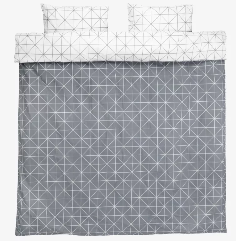 JYSK ATLA 200 X 220CM BAWEŁNA 100% KOMPLET POŚCIELI