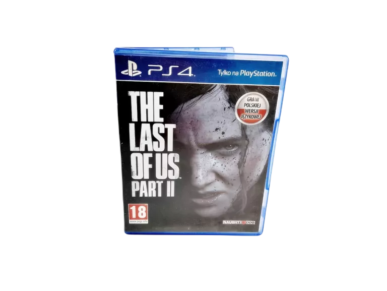 GRA NA KONSOLE PS4 THE LAST OF US PART II PL WERSJA GRA AKCJI