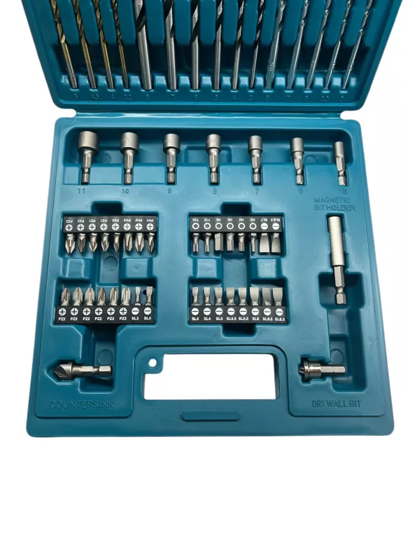 ZESTAW AKCESORIÓW MAKITA 60 ELEMENTÓW E-11829