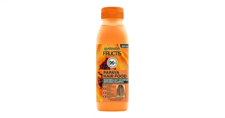 GARNIER FRUCTIS PAPAYA HAIR FOOD SZAMPON DO WŁOSÓW ZNISZCZONYCH 350ML