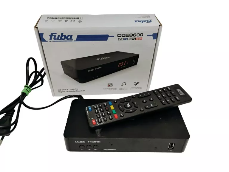 TUNER DVB-T2/HEVC FUBA ODE8600 PIL. PR. H.265 HDMI