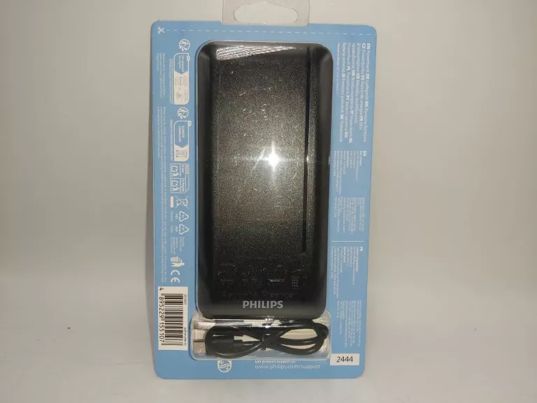 POWERBANK PHILIPS 10000MAH CZARNY