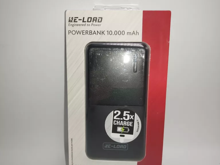 POWERBANK RE-LOAD 10000 MAH CZARNY