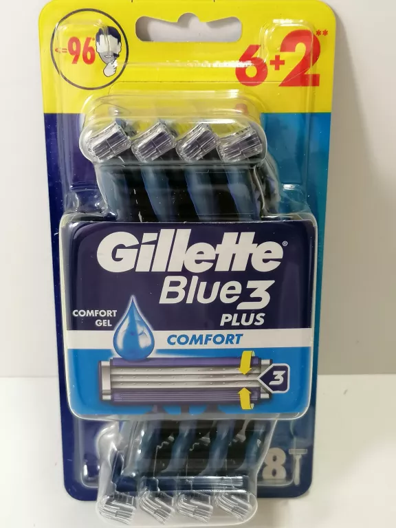 MASZYNKA GILLETTE BLUE 3 8SZT