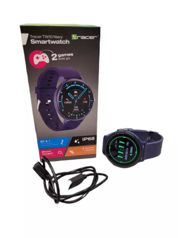 SMARTWATCH TRACER TW10 NAVY