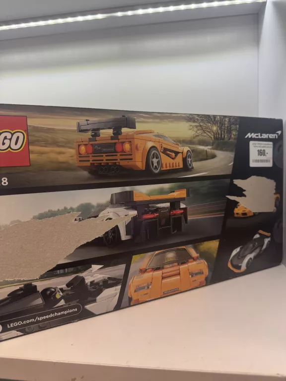 LEGO SPEED CHAMPIONS 76918 MCLAREN SOLUS GT I MCLAREN F1 LM