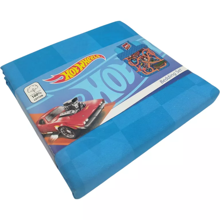 KOMPLET POŚCIELI HOT WHEELS 50/60 140/240