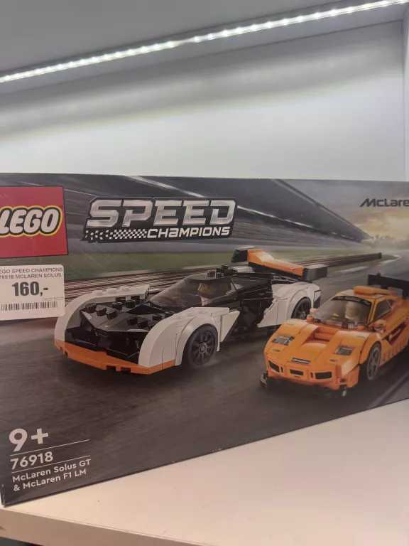 LEGO SPEED CHAMPIONS 76918 MCLAREN SOLUS GT I MCLAREN F1 LM