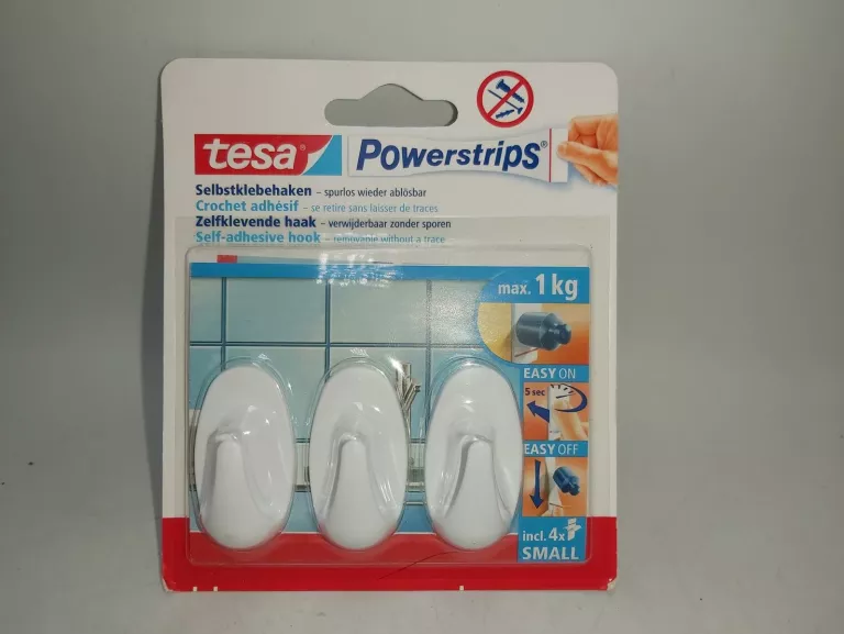 HACZYKI TESA POWERSTRIPS HACZYKI 3 SZT