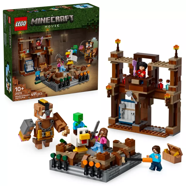 LEGO MINECRAFT 21272 RING WALKI W FOREST SEAT