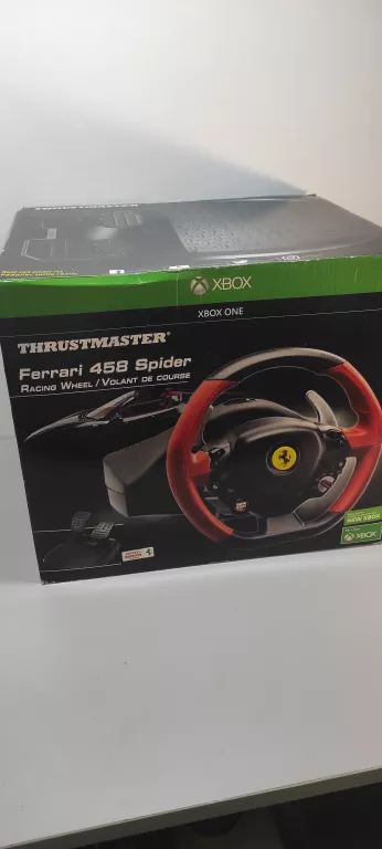 KIEROWNICA THRUSTMASTER FERRARI 458 SPIDER KOMPLET W PUDEŁKU