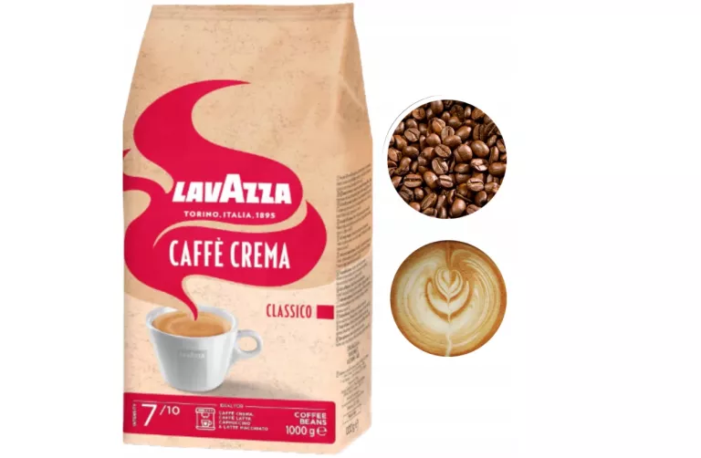 LAVAZZA CREMA CLASSICO KAWA ZIARNISTA CZARNA 1KG