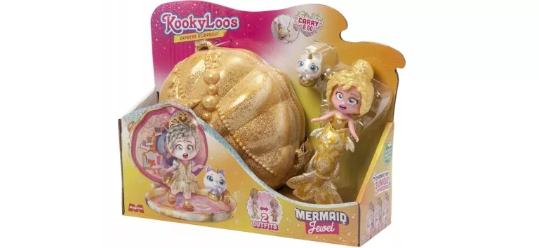 LALKA MAGIC BOX KOOKYLOOS KOOKY MERMAIDS JEWEL