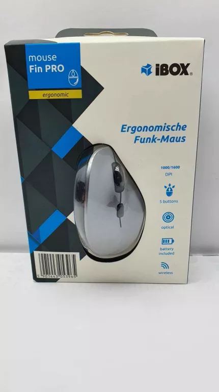 MYSZKA BEZPRZEWODOWA IBOX MOUSE FIN PRO #IGŁA