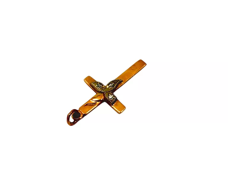 ZŁOTA ZAWIESZKA KRZYŻYK 1,38 G P. 585
