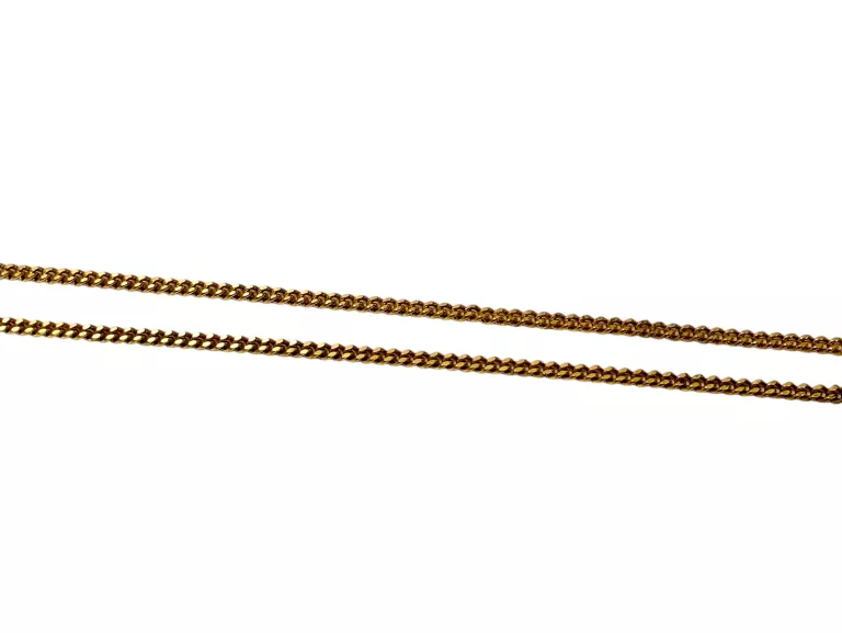 DELIKATNY ZŁOTY ŁAŃCUSZEK PANCERKA 42CM 2,90G PR.585