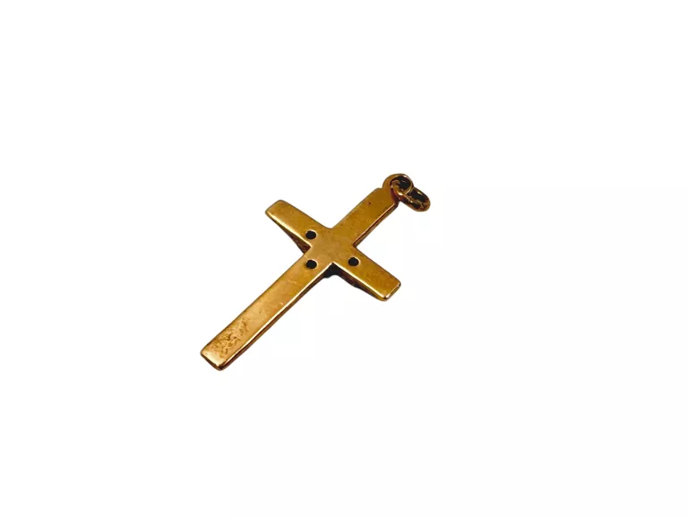 ZŁOTA ZAWIESZKA KRZYŻYK 1,38 G P. 585