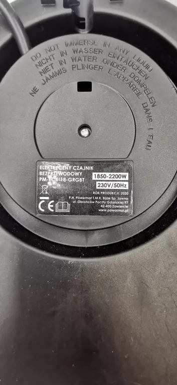 CZAJNIK POWERMAT PM-ECB-18-GRGBT