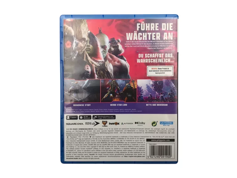 GRA PLAYSTATION 5 GUARDIANS OF THE GALAXY WERSJA NIEMIECKA PS5