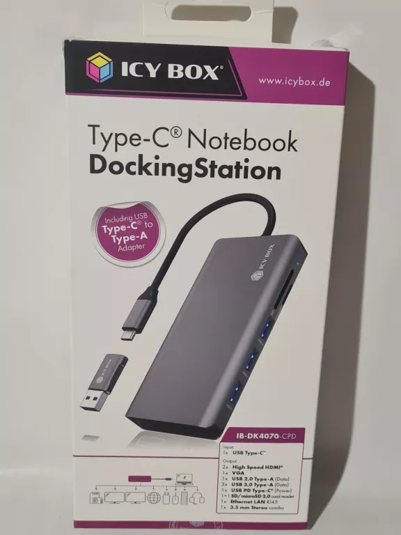 icy-box-ib-dk4070-cpd-stacja-notebook-i-pc-12w1-usb-c-okazja-najtaniej-kod-producenta-ib-dk4070-cpd