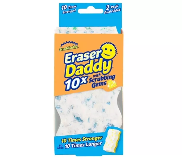 MAGICZNA GĄBKA DO CZYSZCZENIA ERASER DADDY - SCRUB DADDY (X2)