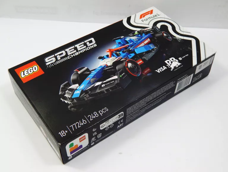 LEGO SPEED CHAMPIONS BOLID F1 VISA CASH APP RB VCARB 01 77246