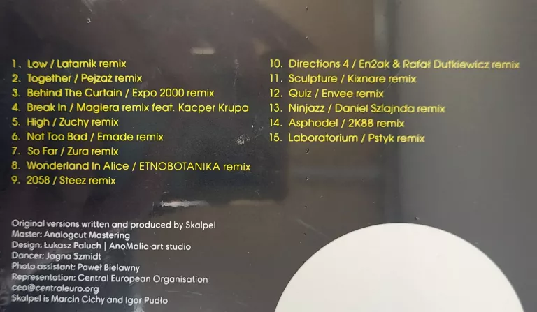 PŁYTA CD SKALPEL - RECUT