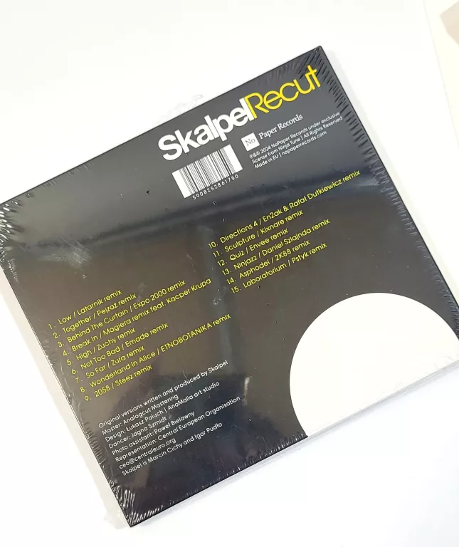PŁYTA CD SKALPEL - RECUT
