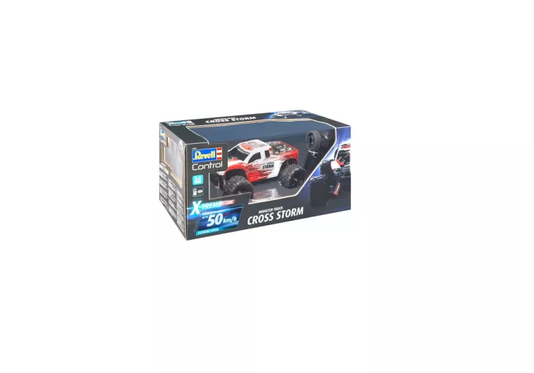 MONSTER TRUCK REVELL X-TREME CROSS STORM RC S.4 GHZ DO 50KM/H!