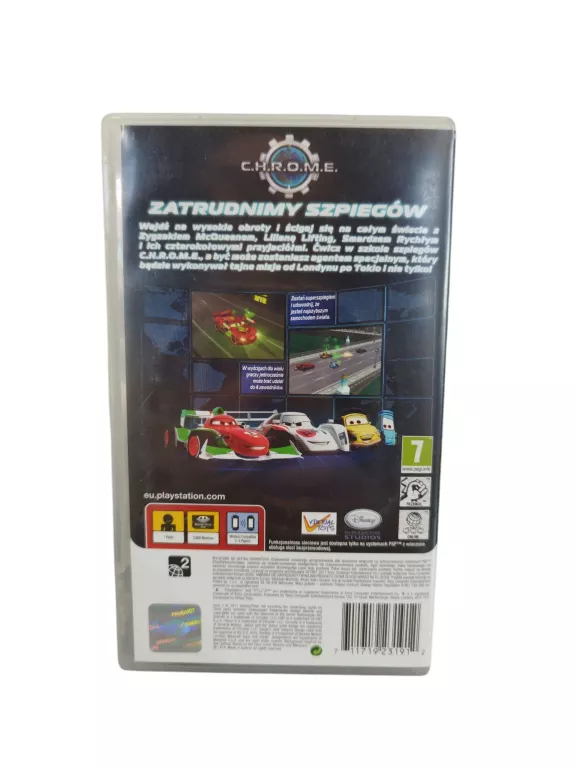 GRA PSP DISNEY PIXAR AUTA 2
