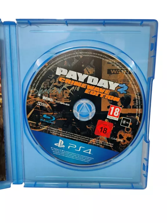 PAYDAY 2 CRIMEWAVE EDITION PS4
