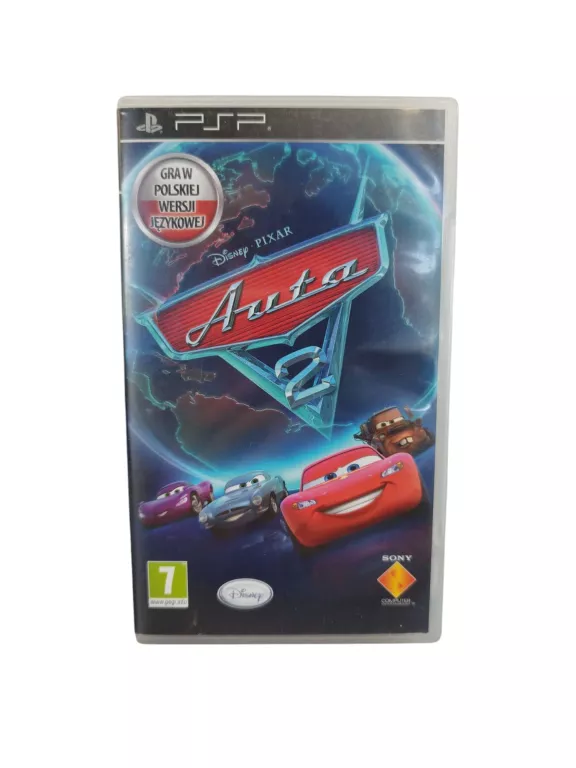 GRA PSP DISNEY PIXAR AUTA 2