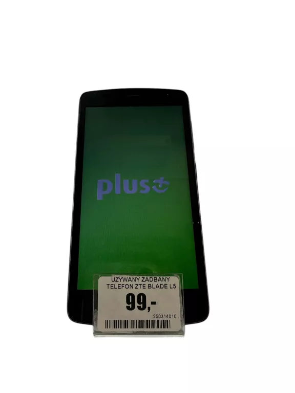 UŻYWANY ZADBANY TELEFON ZTE BLADE L5 DUAL SIM/SIMLOCK PLUS