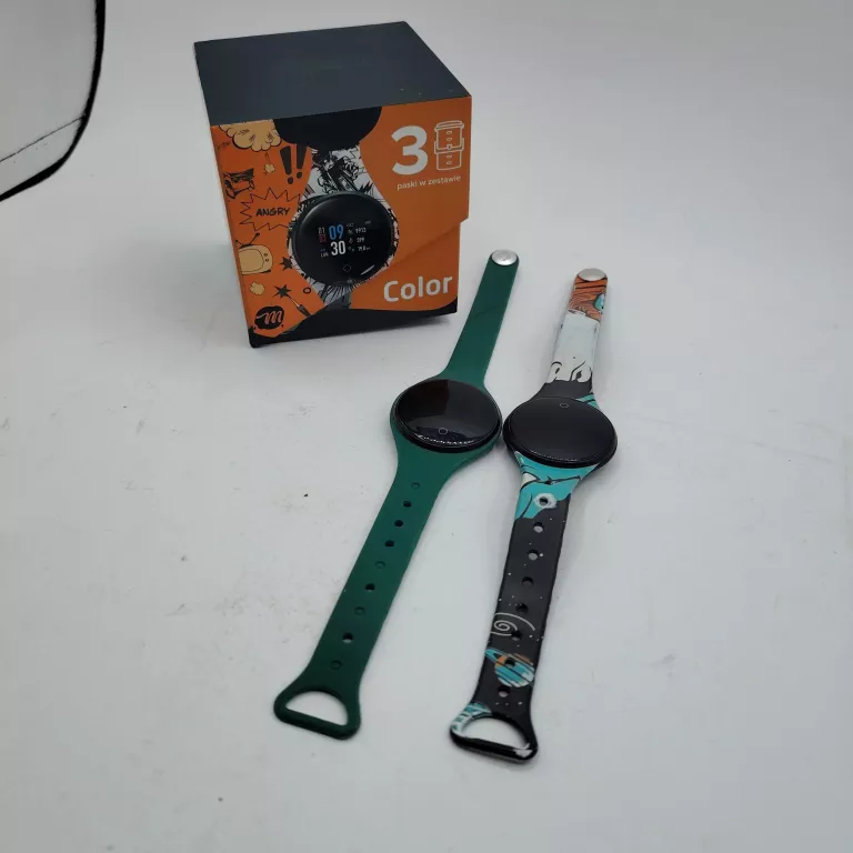 SMARTWATCH MOTUS COLOR ZESTAW 2 ZEGARKÓW + PASKI