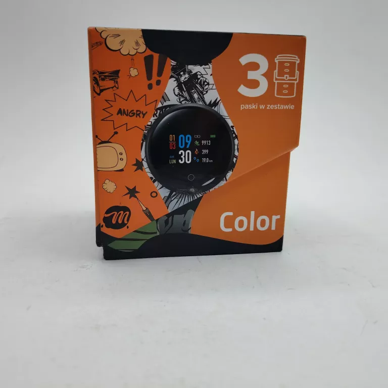 SMARTWATCH MOTUS COLOR ZESTAW 2 ZEGARKÓW + PASKI