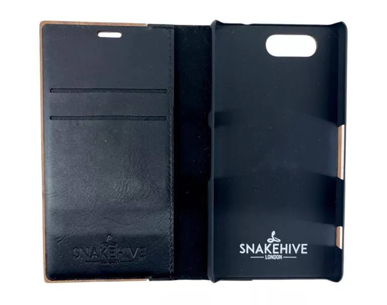 ETUI SNAKEHIVE LONDON ZE SKÓRY I DREWNA /SONY XPERIA Z3 COMPACT
