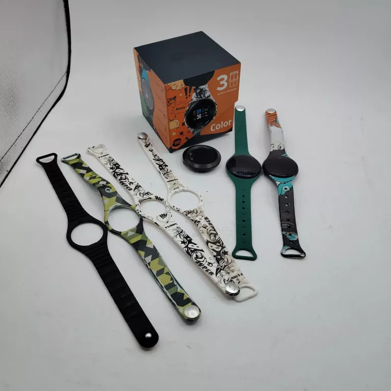 SMARTWATCH MOTUS COLOR ZESTAW 2 ZEGARKÓW + PASKI
