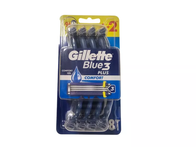 MASZYNKI JEDNORAZOWE GILLETTE BLUE 3 PLUS 6+2 SZT